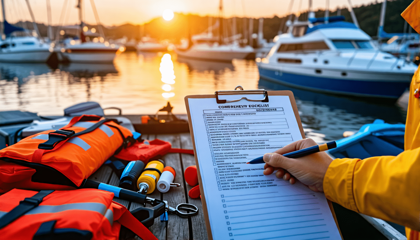 Pre-Cleaning Boat Assessment Checklist