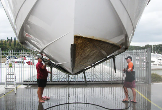 Remove Stubborn Algae Stains from Your Boat Hull