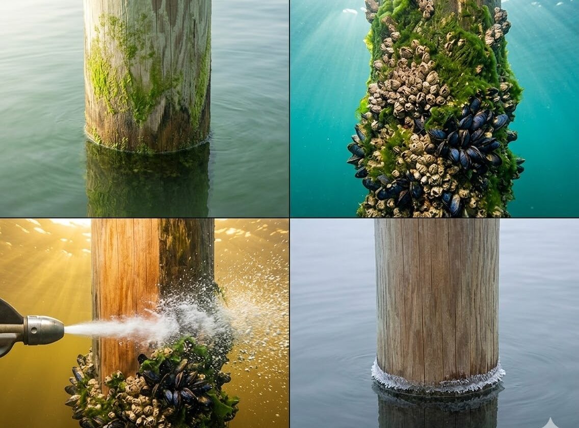 Dock Pilings Be Cleaned