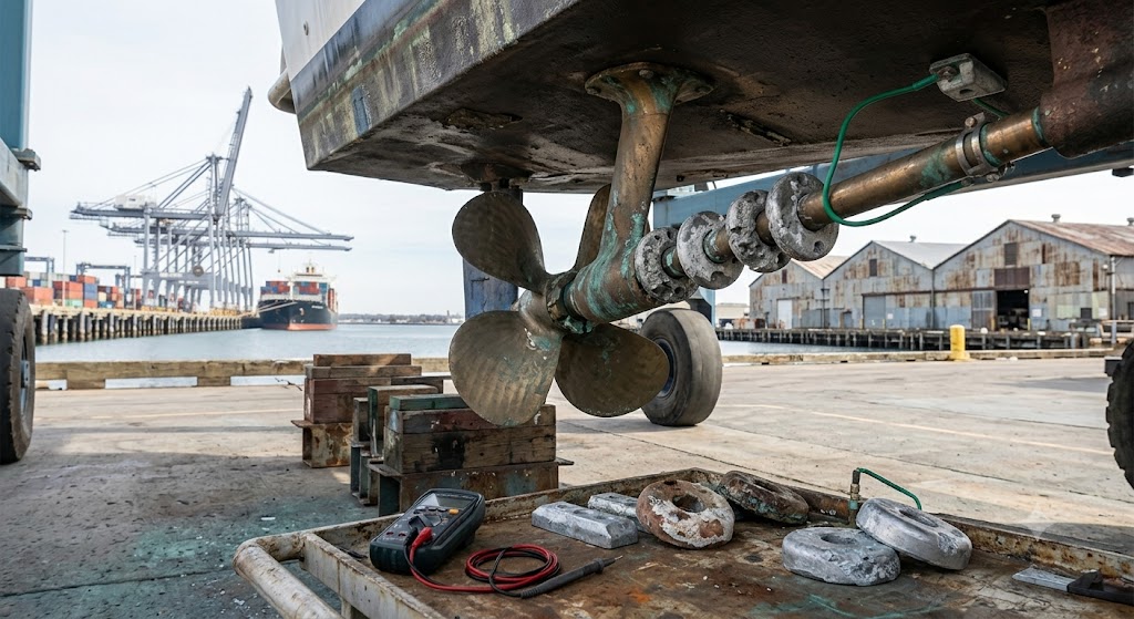 commercial port zinc anodes