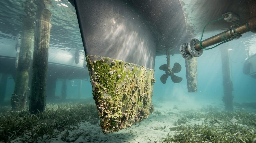 keel fouling sailboat performance