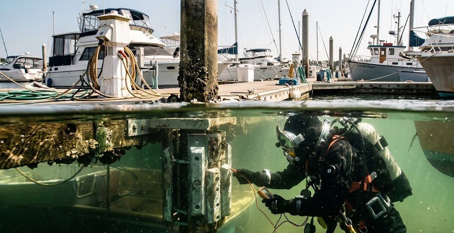 marina stray current