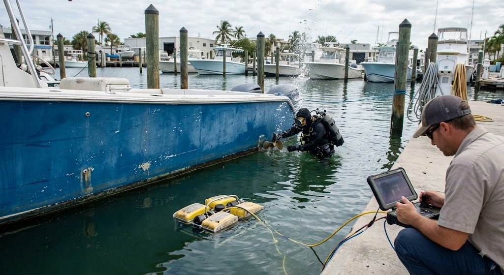 ROV vs commercial diver