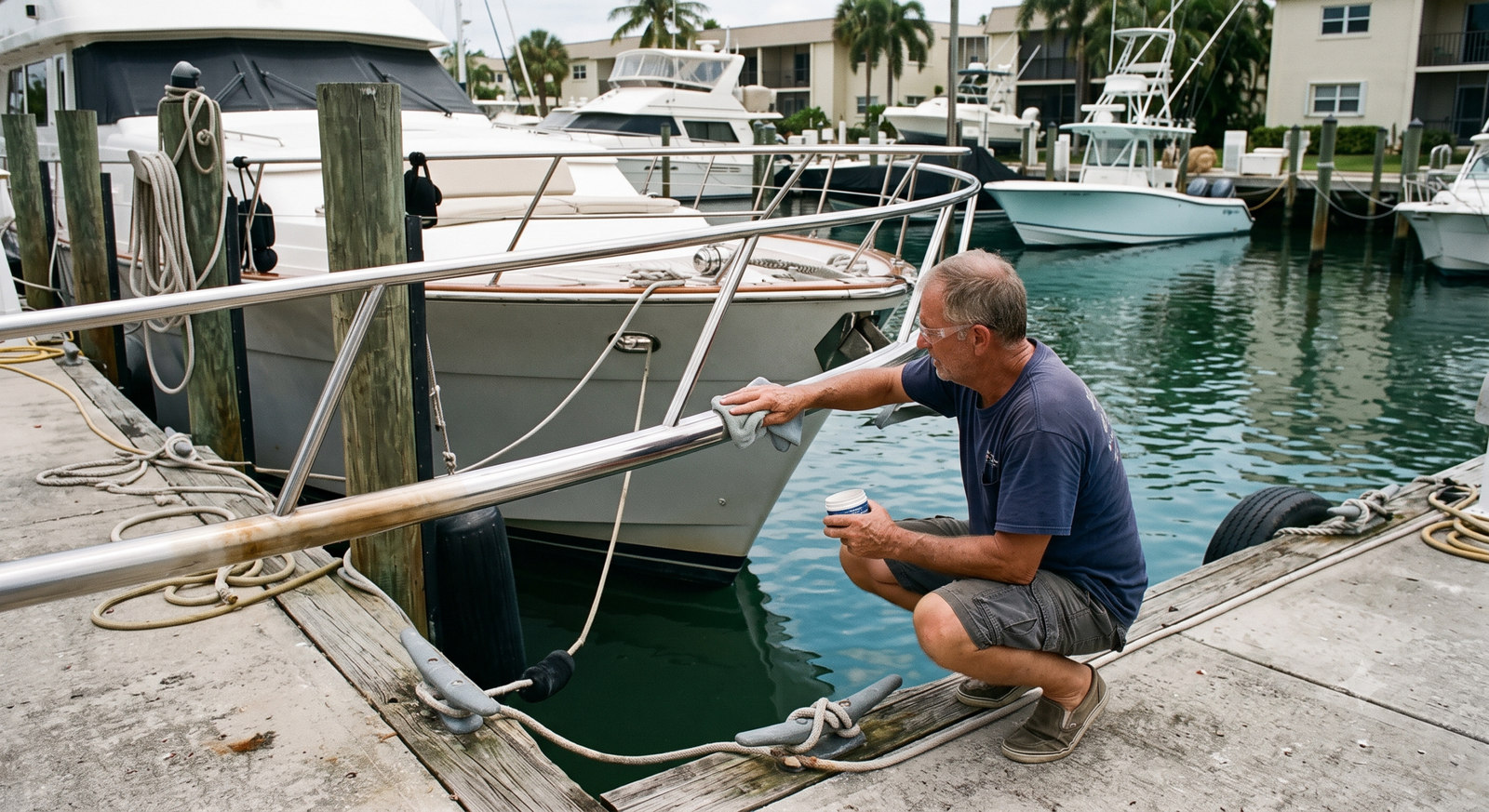 marine stainless steel polishing