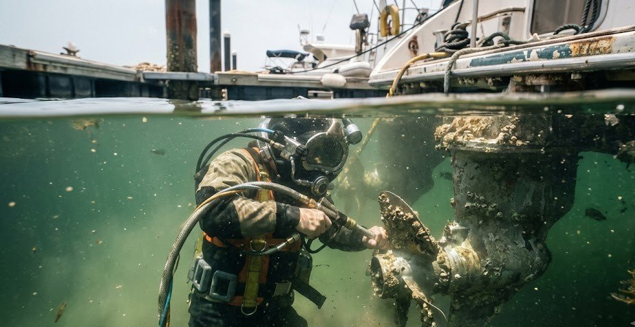IPS drive marine fouling