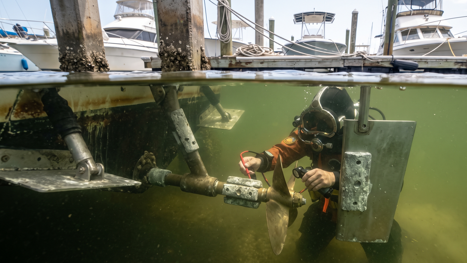 brackish water boat anodes